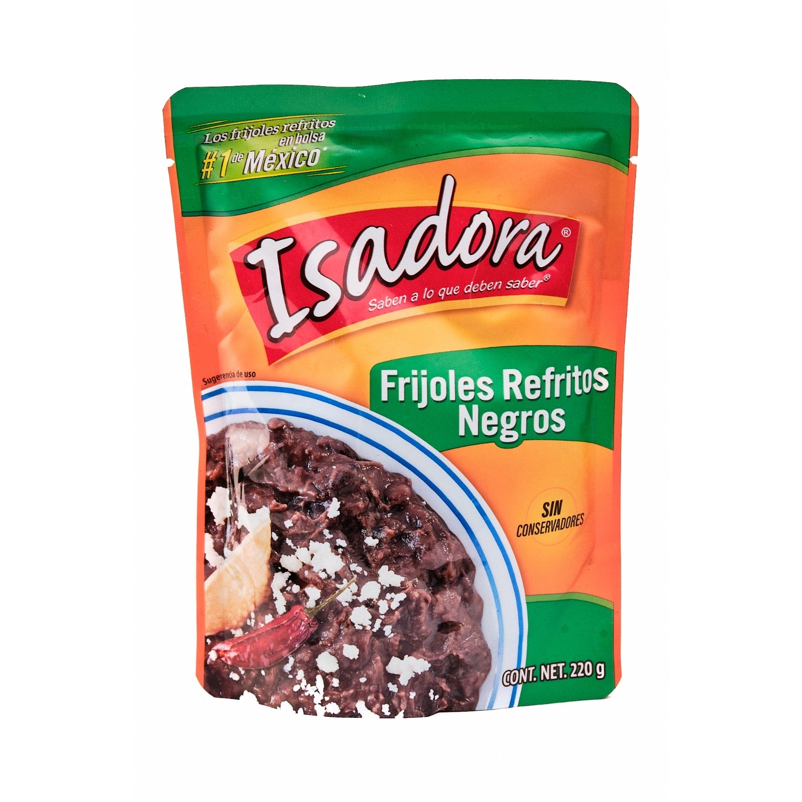 Mini Refried Black Beans, Isadora